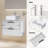 Sharee 24" Wall Mount Bathroom Vanity With Vessel Sink-427976509-427449084