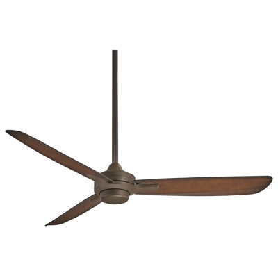 52" Rudolph 3-Blade Propeller Ceiling Fan with Wall Control
