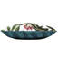Indoor / Outdoor Floral Square Throw Cushion