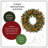 30in. Winterglow Pine Christmas Wreath with Clear Lights-93391189