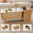 Extendable Coffee Table With Side Table