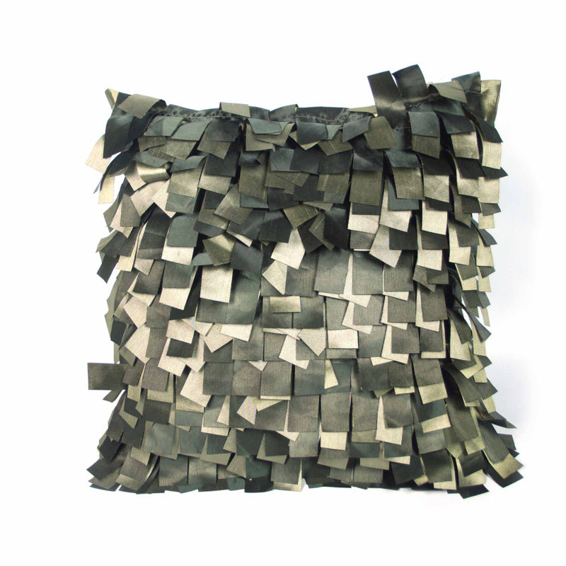 Geometric Square Cushion