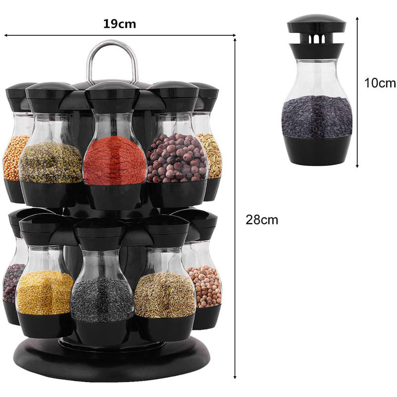 Spice Jar & Rack Set