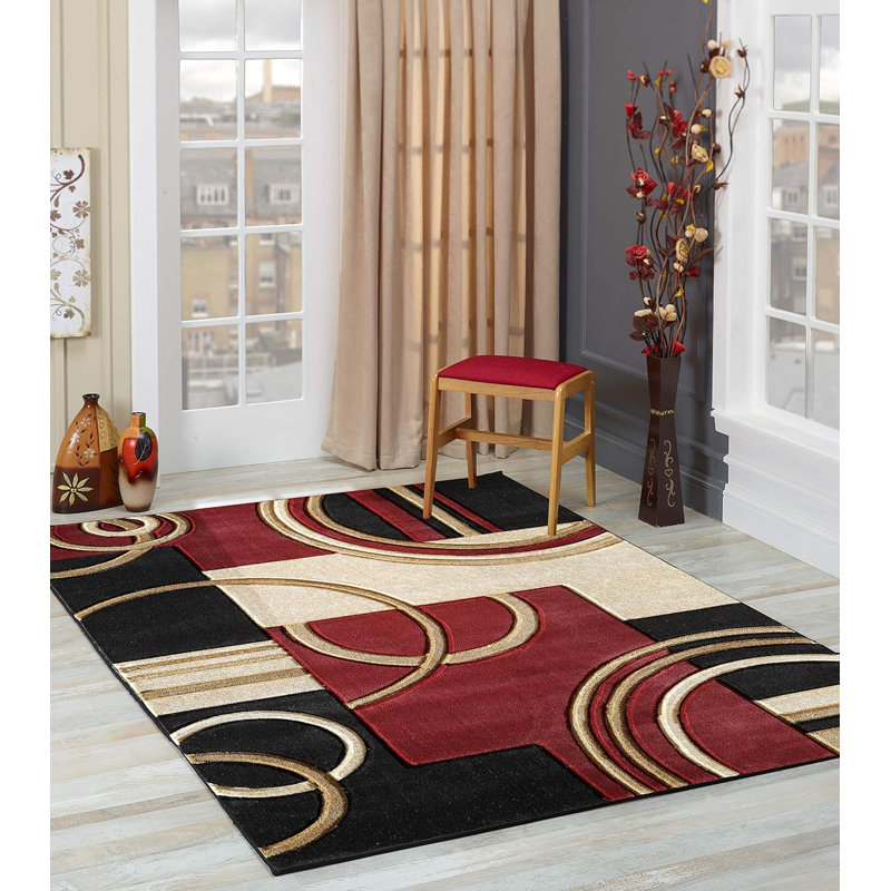 Tapis rectangulaire Adea, Rectangle 8 pi x 10 pi