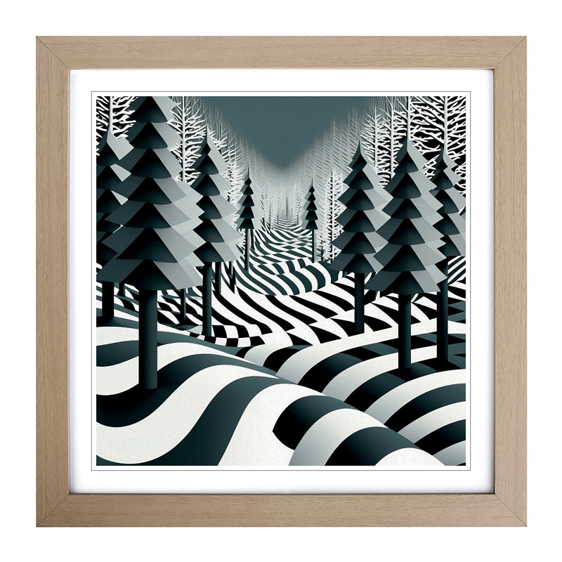 Single Picture Frame Print on Wood
