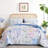 3-Piece Floral Quilt Set Soft Cozy Microfiber Lightweight All-Season Bedspread Coverlet-123215398-123215397