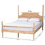 Lit plateforme à baldaquin Baxton Studio Caliana-2020349402-2020349403