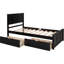 Lit plateforme simple avec deux tiroirs Arnolfo-822620517