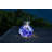 Solar Tea Lantern 5" Handblown Glass - Periwinkle-118695317