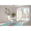 36" Square Frosted Tempered Glass Table