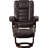 Shebeen Faux Leather Swivel Recliner-125065193