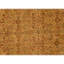 Hand Knotted Wool Oriental Area Rug in Gold
