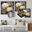 Illustration rétro de fleur d'hortensia blanc - art mural hortensia-318216529-318216493