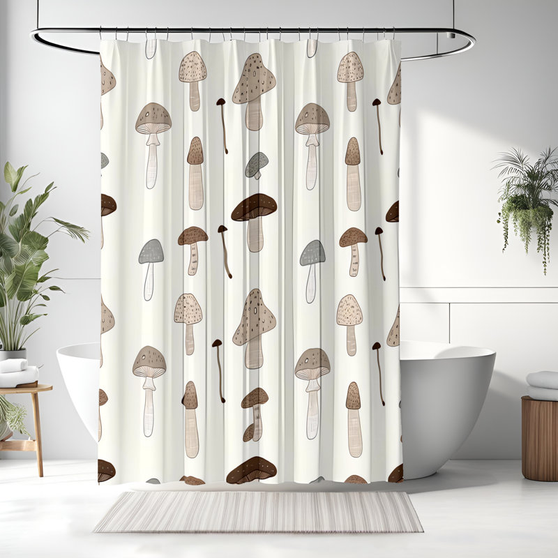 Rideau de douche Andriette, H 72 po x l 70 po