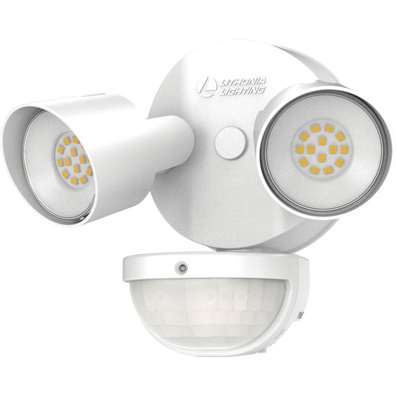 Projecteur de sécurité à capteur (paquet de 2), Blanc