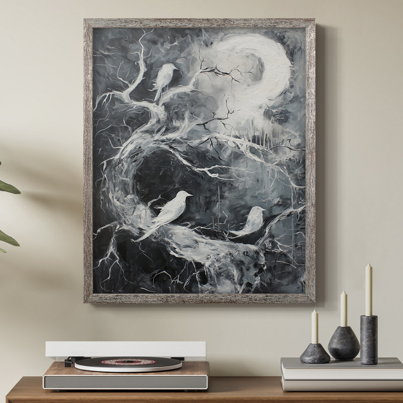 ANIMALS Series XXIV, reproduction encadrée - bois massif, H 11 po x l 9 po