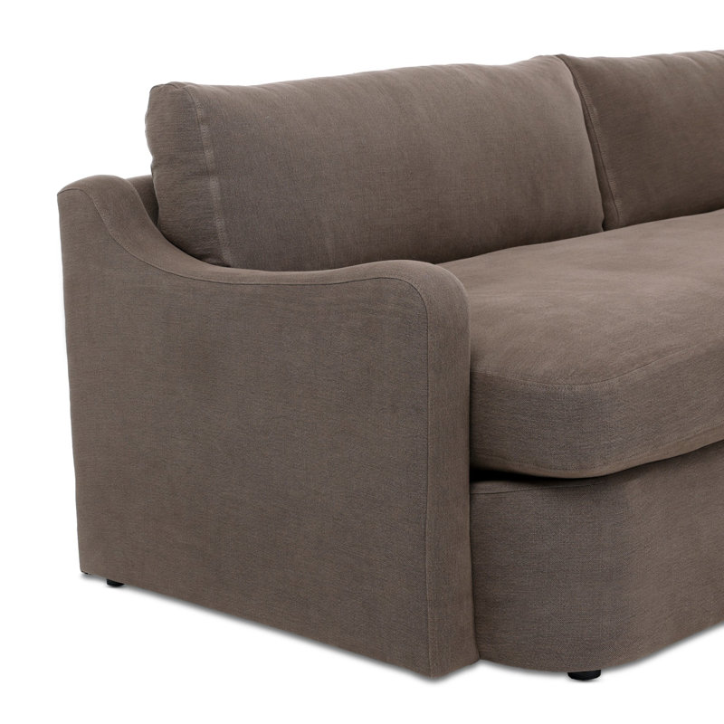 Aurelia 3-Piece Sectional, Boatway Coffee Linen