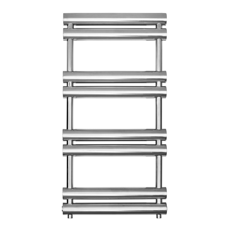 Jalisa Vertical Designer Radiator, Polished, 99cm H x 50cm W x 6cm D