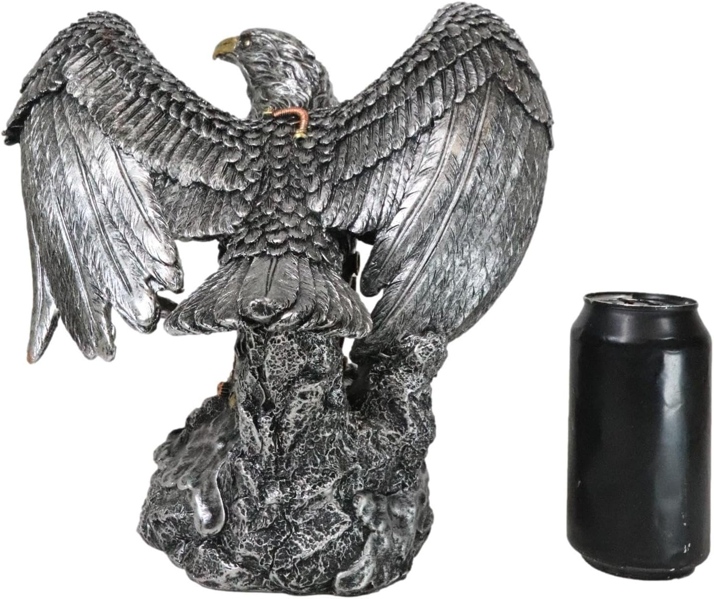 Red Barrel Studio® Large Geared Clockwork Steampunk Nano Cyborg Eagle ...