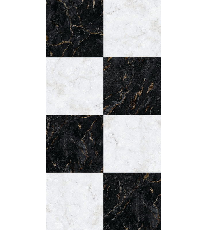 Vargon Black Cushioned Kitchen Mat, Rectangle 2' x 6'