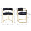 Chaise avec accoudoirs à dossier bas Jesean-622198801-622198803