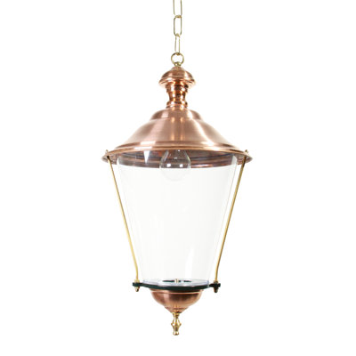 Mentz 1 - Light Copper Lantern Pendant