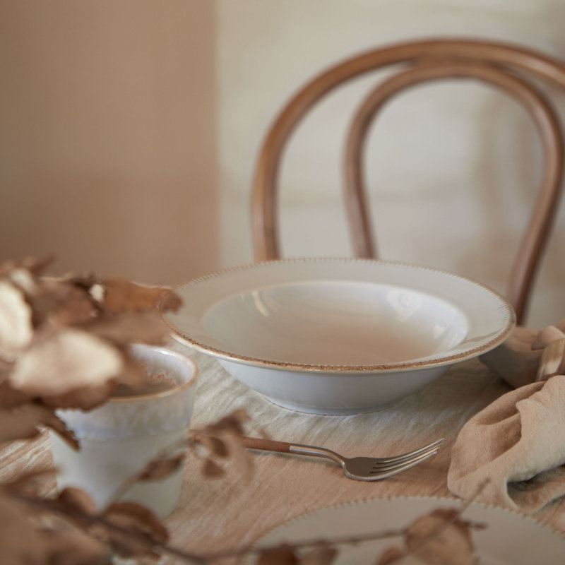 Luzia Fine Stoneware Pasta Plate