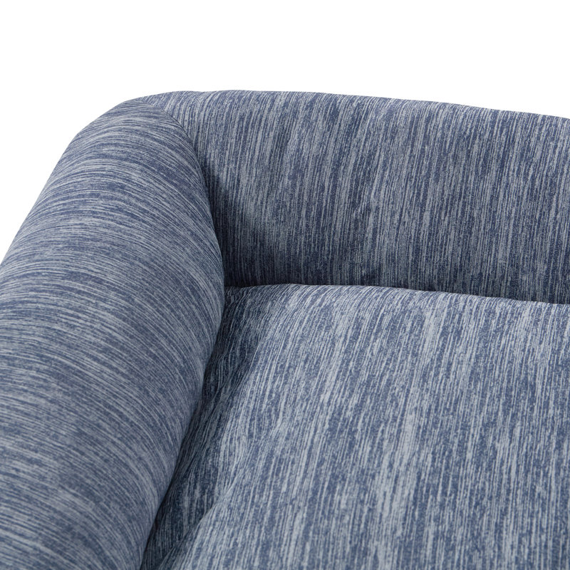 Petit lit pour chien en polyester et nylon bleu, Bleu, Petit (H 16 po x l 24 po x P 6 po)