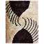 Tapis beige/brun fait main abstract Heller-1221639671