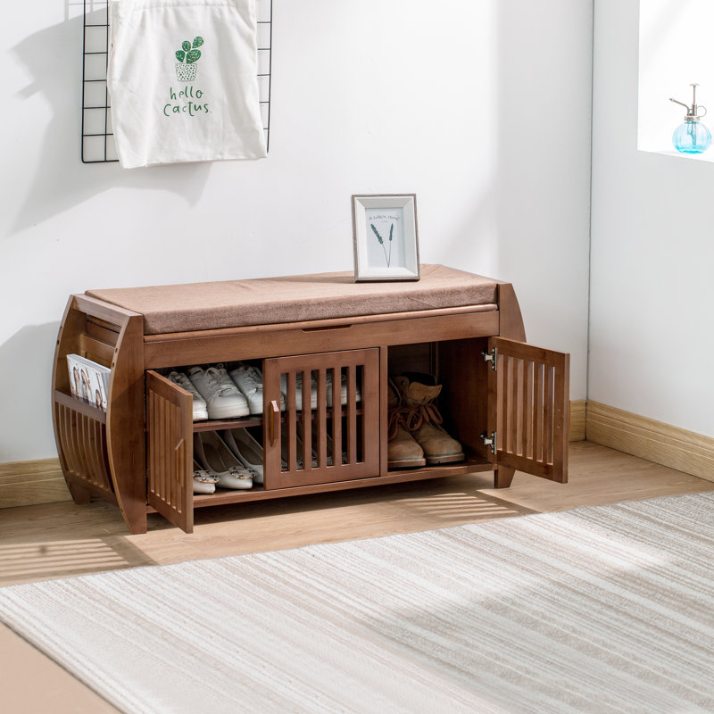 Banc de rangement 7 paires pour chaussures