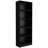 3 Piece Living Room With Black Bookcases - Functional And Modern Storage 3 Bookcase In Versatile Doors For Privacy Organization