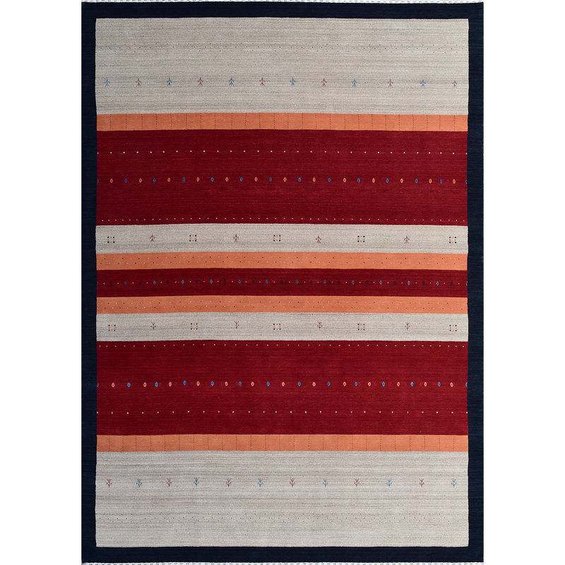 Striped Area Rug, Rectangle 9'9" x 13'9"