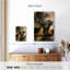 «Elephant Sunset», reproduction sur toile-499663106