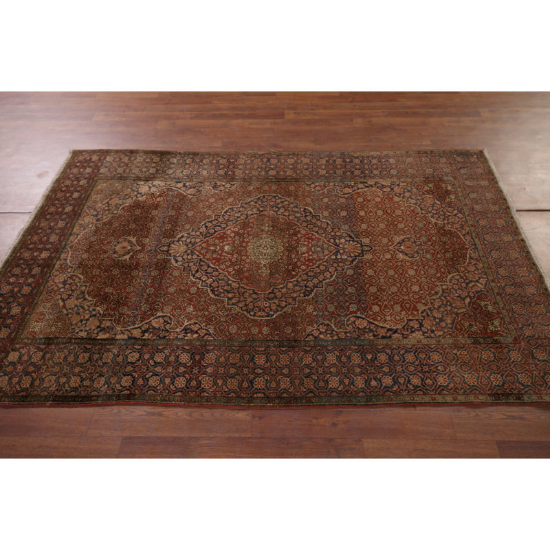 Tapis teinture végétale pré-1900 4 x 6