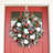 Adjustable Wreath Hanger for Door - Colonial (White)
