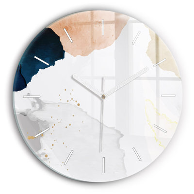 Glass Wall Clock