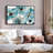 Teal Kissed Hues Canvas Print-102358636