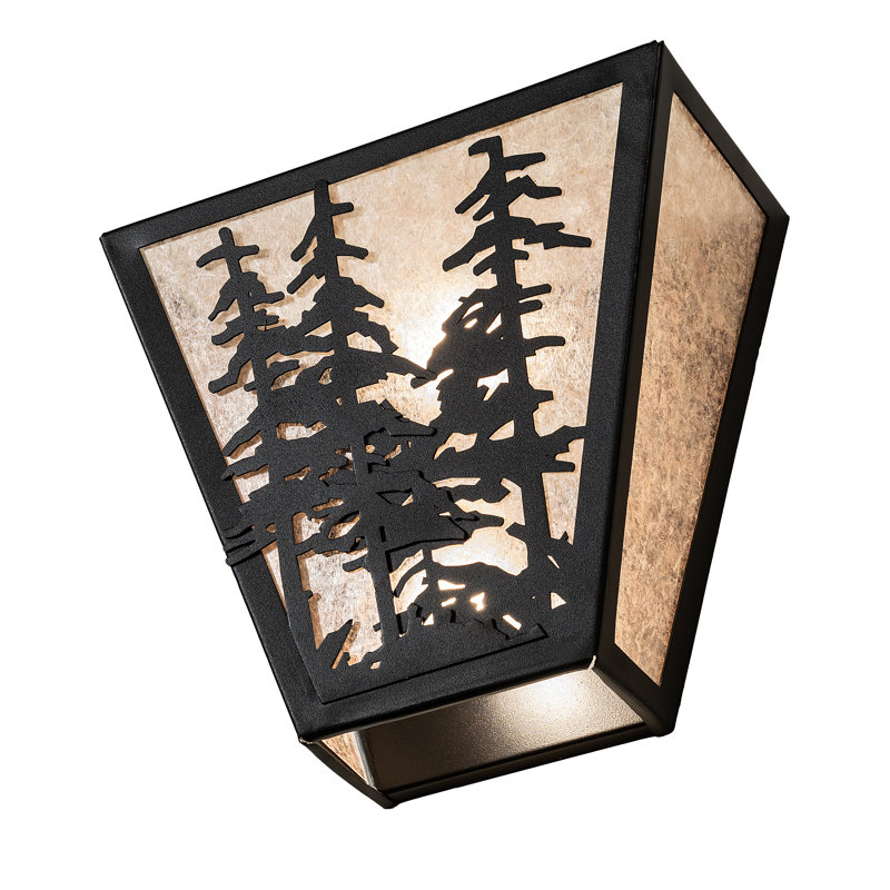 2 - Light Flush Mounted Sconce