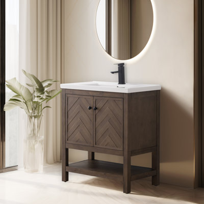 Ensemble de meuble-lavabo simple 30 po Chazden
