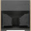 Meuble-lavabo flottant 24 po avec tiroir à fermeture en douceur, lavabo blanc brillant et finition chêne naturel pour les salles de bain modernes-485007446-485007440