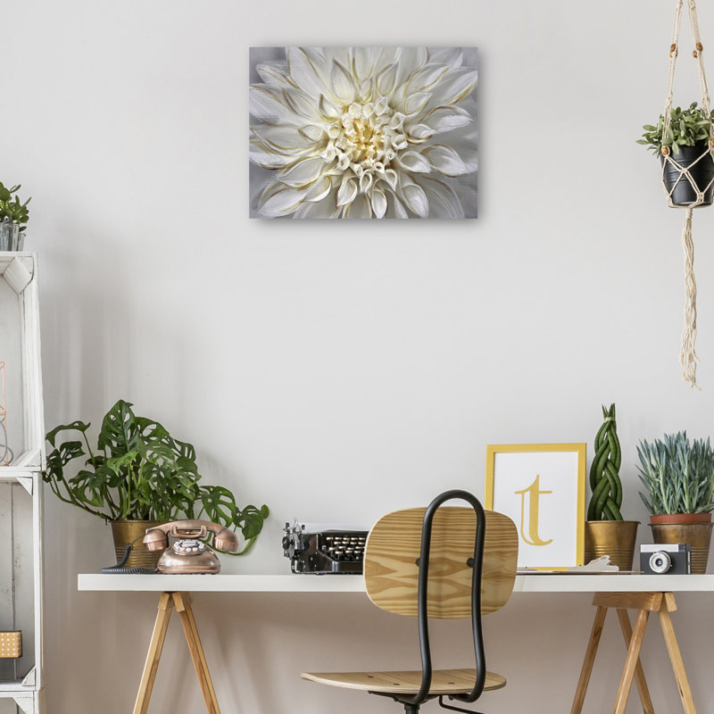 Sun Kissed Gold by Studio Arts Canvas Art Print, Wrapped Canvas, 11" H x 14" W x 1.5" D
