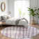 Premium Machine Washable Prisco Purple Rug