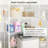 U8 Laundry Room Storage Organizer With Adjustable Wire Shelves, Over The Washer And Dryer Shelf Unit With 304 Lb Capacity For Laundry Detergent And Supplies-121390826-121390825