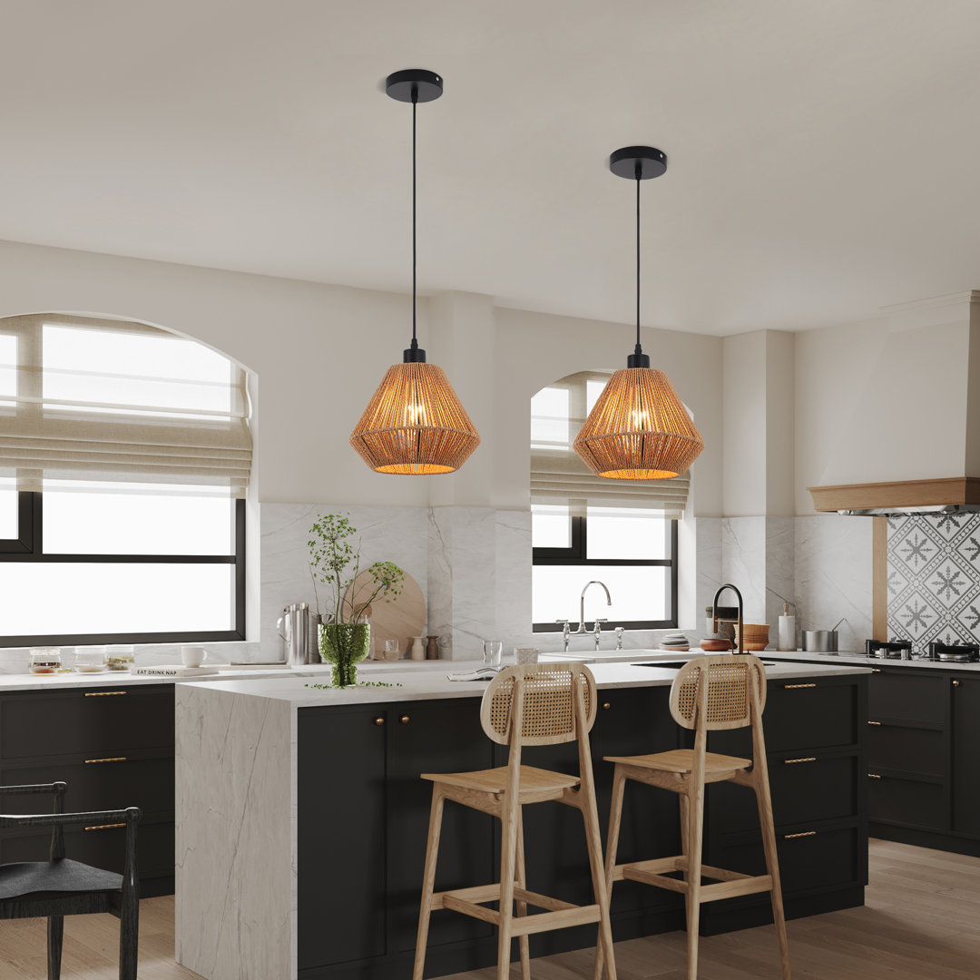 1 - Light Matte Black Single Pendant