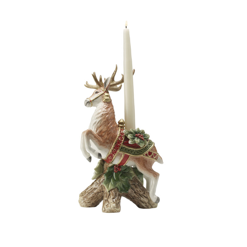 Porte-bougie Holiday Home Leeping Deer