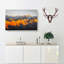 Orange Mountains In Italy In Abstract - Wrapped Canvas-55312052