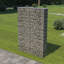 Silver Metal Gabion Wall-71248980