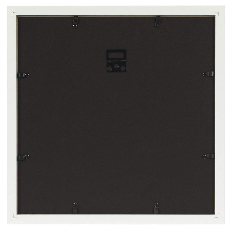 Cadre photo Kempson, 8 po x 8 po, Blanc