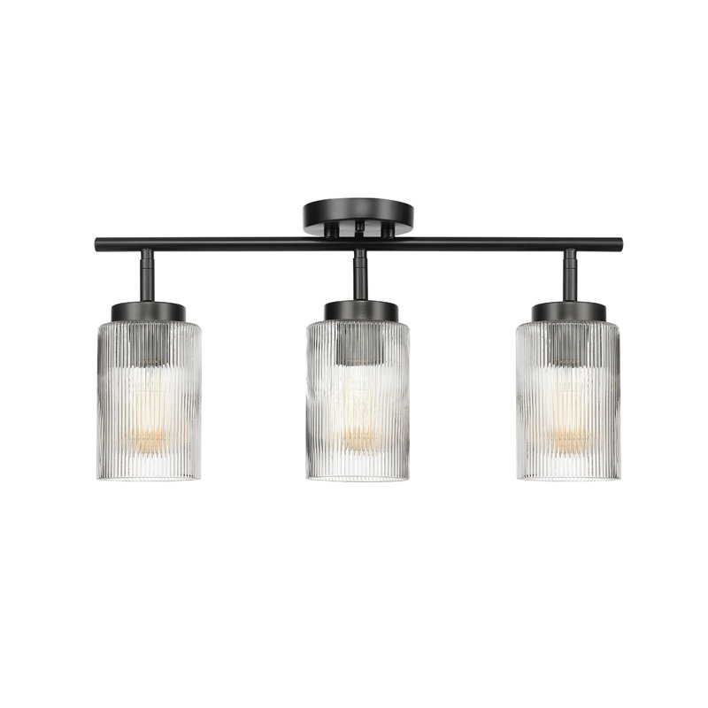 22'' 3 -Light Fixed Track Track Kit with Dimmable and Adjustable Head