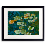 Lotus Pond Serenity Series I Print by Ruth Hayes